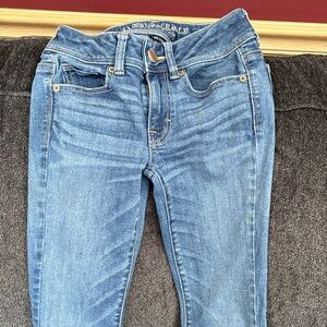 American Eagle Outfitters Women's Medium Blue Boot Cut Jeans
